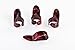 EPIC berry Thumb and Finger Picks - Medium Red - Best for Fingerstyle Acoustic Guitar, Banjo or Ukulele. Includes a Pouch.