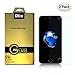 2 packs iPhone 7 Glass Screen Protector 2in1, High clear Glass protector film Earmarked for iPhone7, Easy to Install,Ultra Clear,Bubble Free,Case Friendly