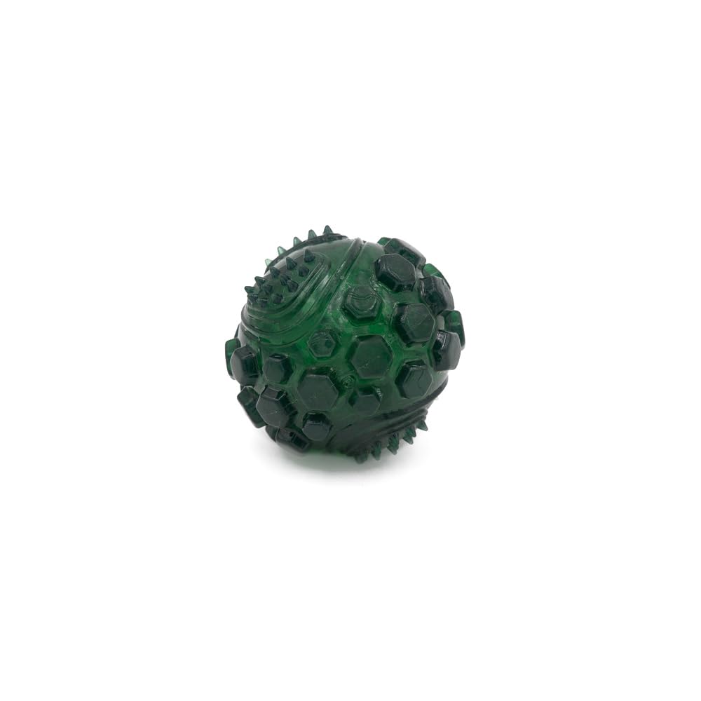 Holiday ZippyTuff Squeaker Ball - Green Large