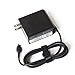 45W USB-C Charger Power Supply Adapter for Lenovo Yoga 910, Yoga 720,Lenovo ThinkPad X1 Carbon 2017, Lenovo Miix 720 & Lenovo IdeaPad Miix 510-12ISK Including a Carrying Pouch by KSW KINGDO