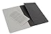 Moleskine Cahier Journal (Set of 3), Large, Squared, Pebble Grey, Soft Cover (5 x 8.25)