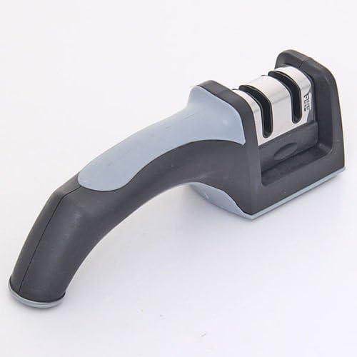 Hard Carbide Ceramic Sharpening Stone 2Stages Handle Household Knife Sharpener Goods Shop