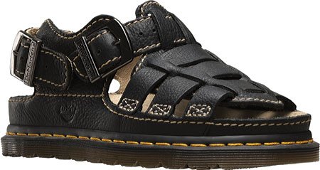 dr martens 8092 fisherman sandal dark brown grizzly