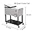 UPHA 80 Quart Rolling Ice Chest Portable Patio Party Bar Drink Entertaining Outdoor Cooler Cart on Wheels