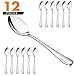 12-piece Japan Stainless Steel Dinner Spoons, Elegant life Mirror Finished Table Spoons Set Use for Home, Kitchen or Restaurant - 7.2 Inch