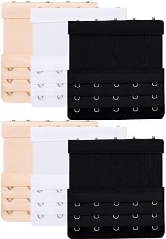 Women Elastic Bra Extender 5 Hook for Plus Size Bras