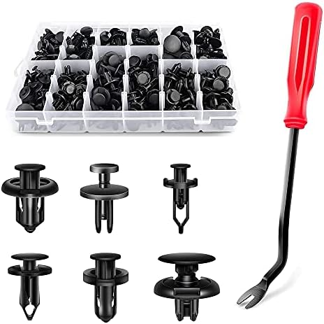 Push Retainer Rivets Kit GOOACC 120PCS Car Bumper Push Retainer