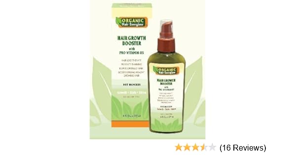 Amazon Com Organic Hair Energizer Hair Growth Booster 6 Oz Beauty