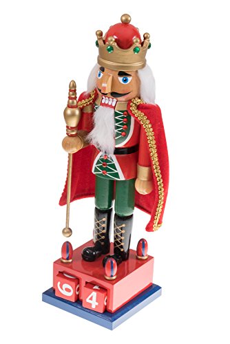 1 Clever+Creations+Traditional+Nutcracker+Collectible