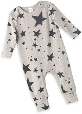 Tesa Babe Star Romper, Newborn Baby Boys & Girls Playsuit, Oatmeal