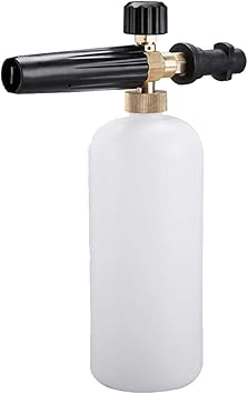 Amazon Mecoco ケルヒャー用フォームガン 洗車フォームガン K2 K7に対応 泡洗車 フォームガン 洗車 洗車機 カーシャンプ 高発泡 高圧洗浄機 黄銅製 高圧洗浄機 強力ジェット ノズル 高圧洗浄機用アクセサリ