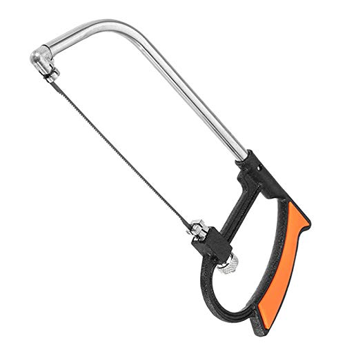 8 in 1 Multifunction Hacksaw DIY Woodworking Hand Saw for Metal Wood 250x105mm with Saw Blades