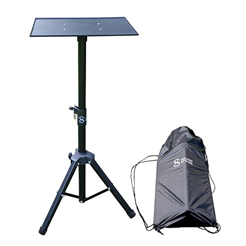 Laptop Projector Tripod Stand – Adjustable Table With Sturdy Base – Portable Set With Storage Bag 30” – 44” - Thumbnail 6