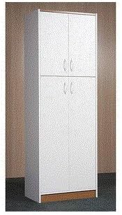Orion 4 Door Kitchen Pantry White Kitchen Furniture Decor