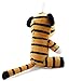 Mini Regit The Tiger Plush, 5-Inch Tall Hanging Stuffed Animal Toy
