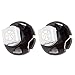 cciyu 20x T4.7 White 1-5050-SMD LED Neo Wedge Instrument A/C Climate Heater Lights 12V Fits For 2001-2012 Dodge Ram 1500 Van Intrepid Dakota Caravan Grand Caravan Ram 5500 4500 3500 Van 3500