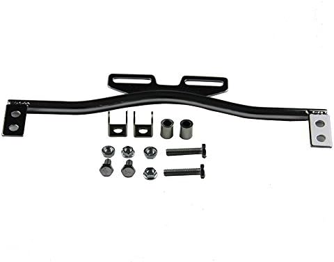 VOSICKY Motorcycle Light Bracket Bar Driving Spot Fog Passing Turn Signal Light Bracket bar For Harley Super Glide Road Honda Suzuki Yamaha Kawasaki (Black)