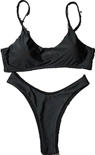 QIANQBKN Womens Sexy Thong Soft Padded Bikini Set Two Piece Swimsuits