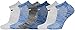 New Balance Men's Lifestyle No Show Socks (6 Pair), Multicolor, Men 9-12.5/Women 10-12/Large