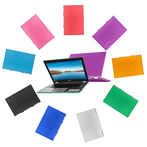mCover Hard Shell Case for 15.6" Acer Chromebook Spin 15 CP315 Series (NOT Compatible with Older C910 / CB5-571 / CB3-531 / CB515 Series) Convertible Laptop (Pink) - Thumbnail 2