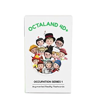 VFocus Octaland 4D+ Augmented and Virtual Reality Flashcards Learning Toys