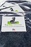 Universal Cut to Fit Activated Carbon Replacement Filter for Cat Litter Boxes By Earthly Grooves Best Odor Control, Fresh Smell, Sucks, Removes Unwanted Smells like Urine, Made in USA (Pack 3)