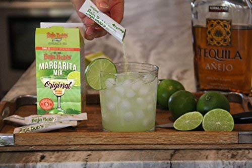 Baja Bob's Original Margarita Mix Singles (Contains 8 Single-Serve Packets) - Easy to Make a Cocktail in 60 Seconds, Sugar Free, Keto Friendly, Low Calorie, Low Carb Skinny Cocktail Mixer - Thumbnail 3