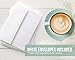 Sugartown Greetings Winter Thank You Note Cards - 24 Cards with Envelopes - Eco 100% Recycled Textured Cards with Kraft Sticker Seals