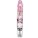 Dual-Action Rotating Rabbit Vibrator with 7 Rows of Non-Jamming Beads, G-Spot & Clitoral Stimulation