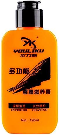 rowna Car Leather Coating Paste, 120ml Car Renovated Coating Paste Care Essence, for Automotive and Leather