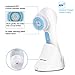 KINGDOMCARES 3 Speed Sonic Facial Cleansing Brush Deep Cleaning Face Brush Cleansing System Electric Exfoliating Brush Facial Cleansing Brush White