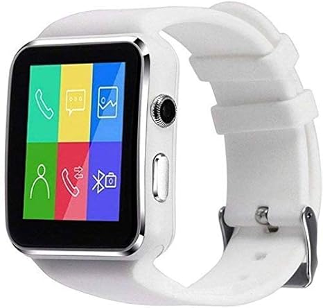 mobile watch white colour