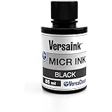 VersaInk-Nano Black MICR Ink -85ml – Magnetic Ink for Check Printers and All-in-One Inkjets - High Standard MICR Signal, V010