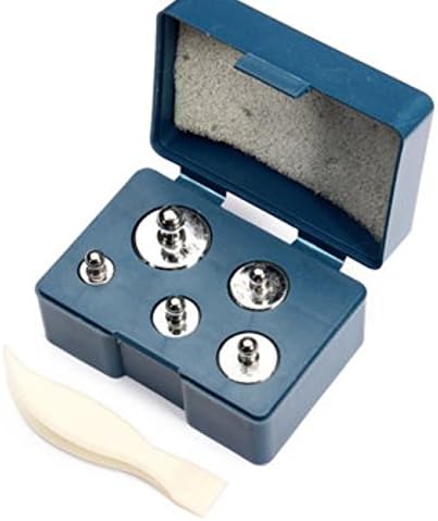 6in1 50g 20g 10g 5g Precision Chrome Calibration Scale Weight Set by ShopIdea