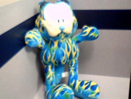 Amazon.com: Mayo de 2010 patas de la fábrica de juguetes, LLC. Inc. Patas de la fábrica de juguetes Garfield 13 1/2 inch Tall Plush ~ Garfield Flame Tema versión # 337 x