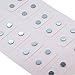 Cute Magnetic Stud Fashion Earrings for Teen Girls Kids, Mix Crystal Color and Design, Pack of 12 Pairs