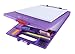 Dexas Clipcase Storage Clipboard with Handle, Purple