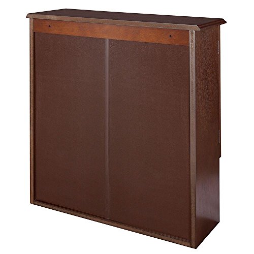 Martha 22-3/10 in. W x 25 in. H x 8 in. D Bathroom Storage Wall Cabinet in Mahogany Color
