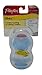 Playtex 2 Pack Binky Silicone Pacifier, Newborn 0 to 6 Months (Blue)
