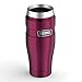 THERMOS Stainless King SK1005 Vacuum-Insulated Travel Tumbler, 16 Ounce, Raspberry
