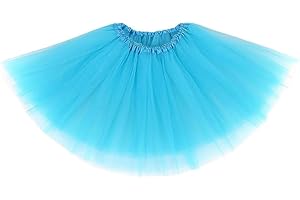 XINXIYAN Tutu Skirts for Women Girls Halloween Costume Adult Party Favor Dance Tulle Skirts