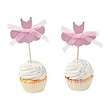 BALLERINA TUTU FOOD PICK - Party Supplies - 25 Pieces