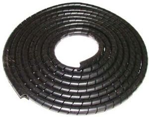 Altex Preferred Manufacturer Black Spiral Wrap Cable Sleeving - 3/4" Diameter