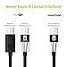 Royal Flag USB 2.0 A Male To Micro B Sync and Charging Cable, 6 Pack (1 Feet, 4 Feet, 10 Feet)