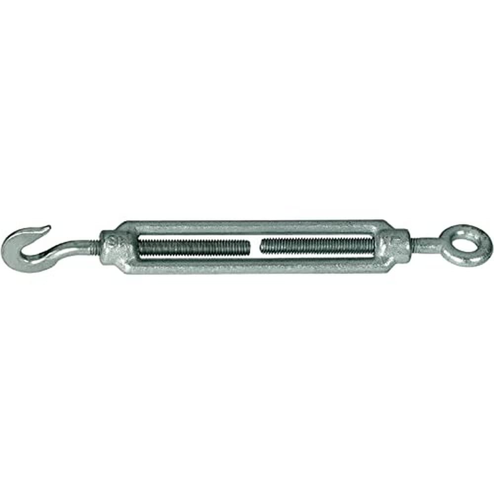Tension Lock with Hook and Eyelet Galvanised M8 / 165 mm