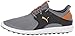 Puma Golf Men's Ignite Pwrsport Golf Shoe, Quiet Shade/Team Gold/Black, 10.5 Medium US