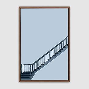 Framed Canvas Wall Art Minimalistic Painting Canvas Prints Home Artwork Decoration for Living Room,Bedroom - 16x24 inches