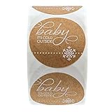 Baby It's Cold Outside Christmas Stickers / 500 Holiday Stickers