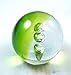 Tripact Inc M Design Art Handcraft 3 Bubbles Floating Through a Field Paperweight PW-665 [Kitchen]