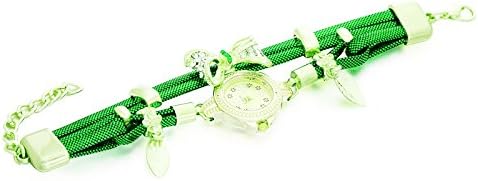 Golden Bow Unique Designer New Quartz Butterfly Bracelet Wrist Watch for Girls and Women - by ShiZara